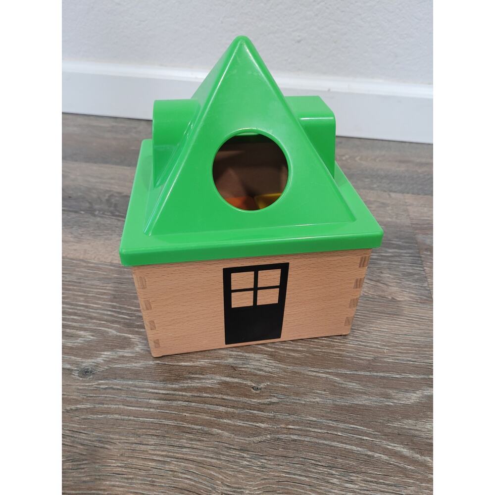 Ikea Mula Shape Sorter Preschool Toy Learning Wooden Kids Toy‎ #5